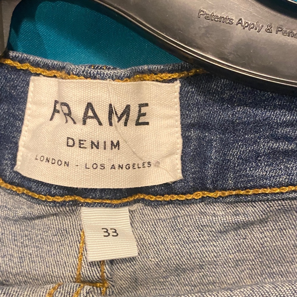 Frame Denim Dark Blue Women's Jeans - Picture 2 of 3